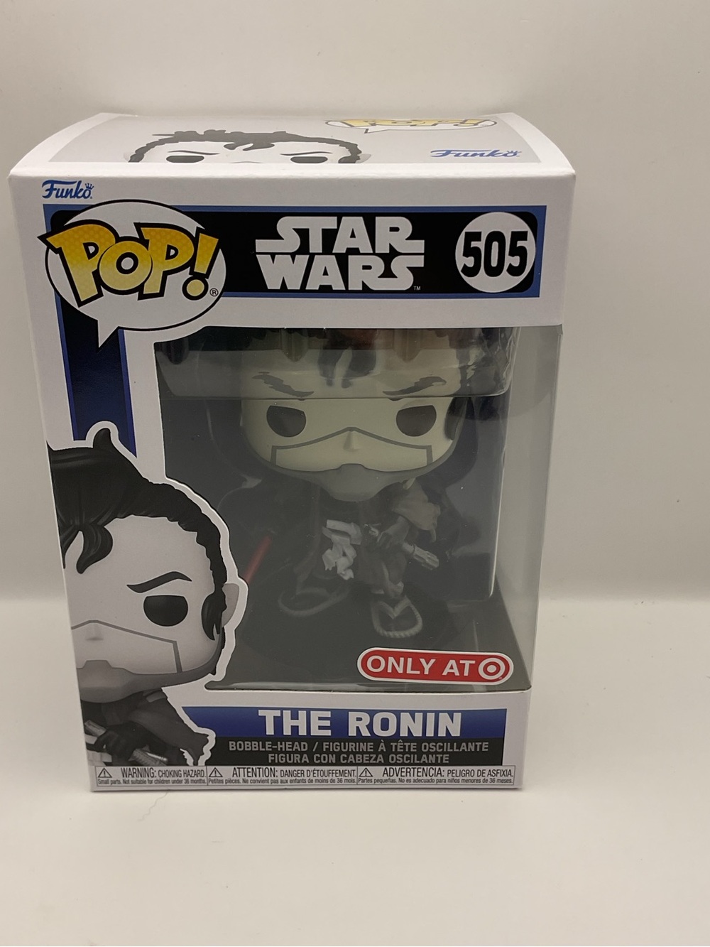 Funko Pop (505) The Ronin Star Wars Visions Black and White